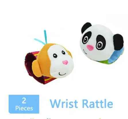 🧦Cuddly Animal Rattle Socks & Wristbands – Fun Discovery for Curious Babies! - ThiGui