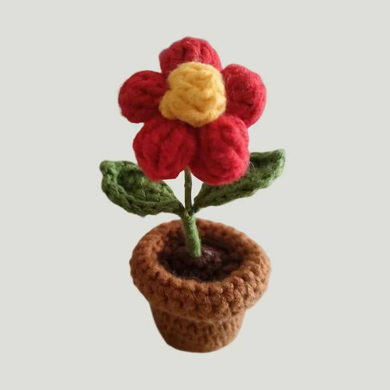 🌹 Mini Merci Flower Pot – A Handmade Bloom to Say Thanks with Heart! 🌼✨ - ThiGui