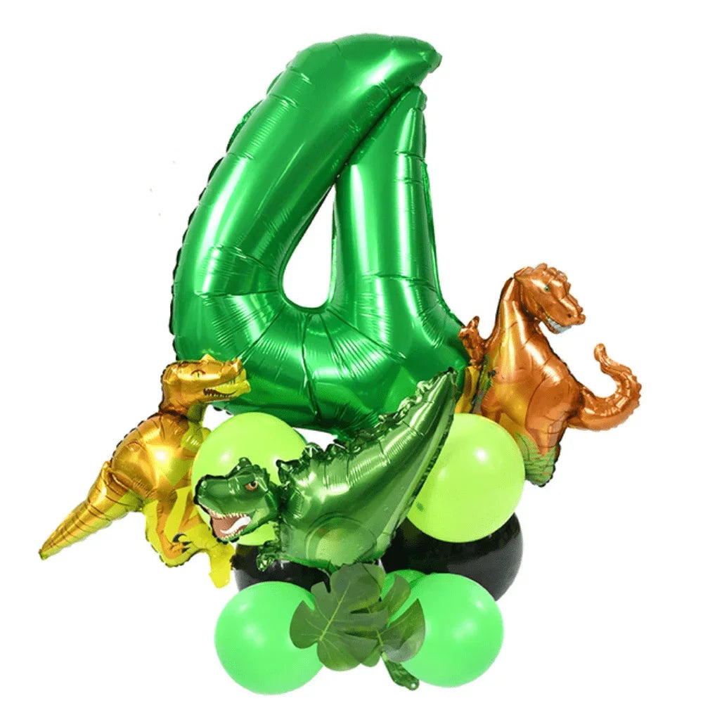 🦕 Jurassic World Dino Party Set 🎈 | Roars, Balloons & T-Rex Table Fun for Kids! 🎂🎉 - ThiGui