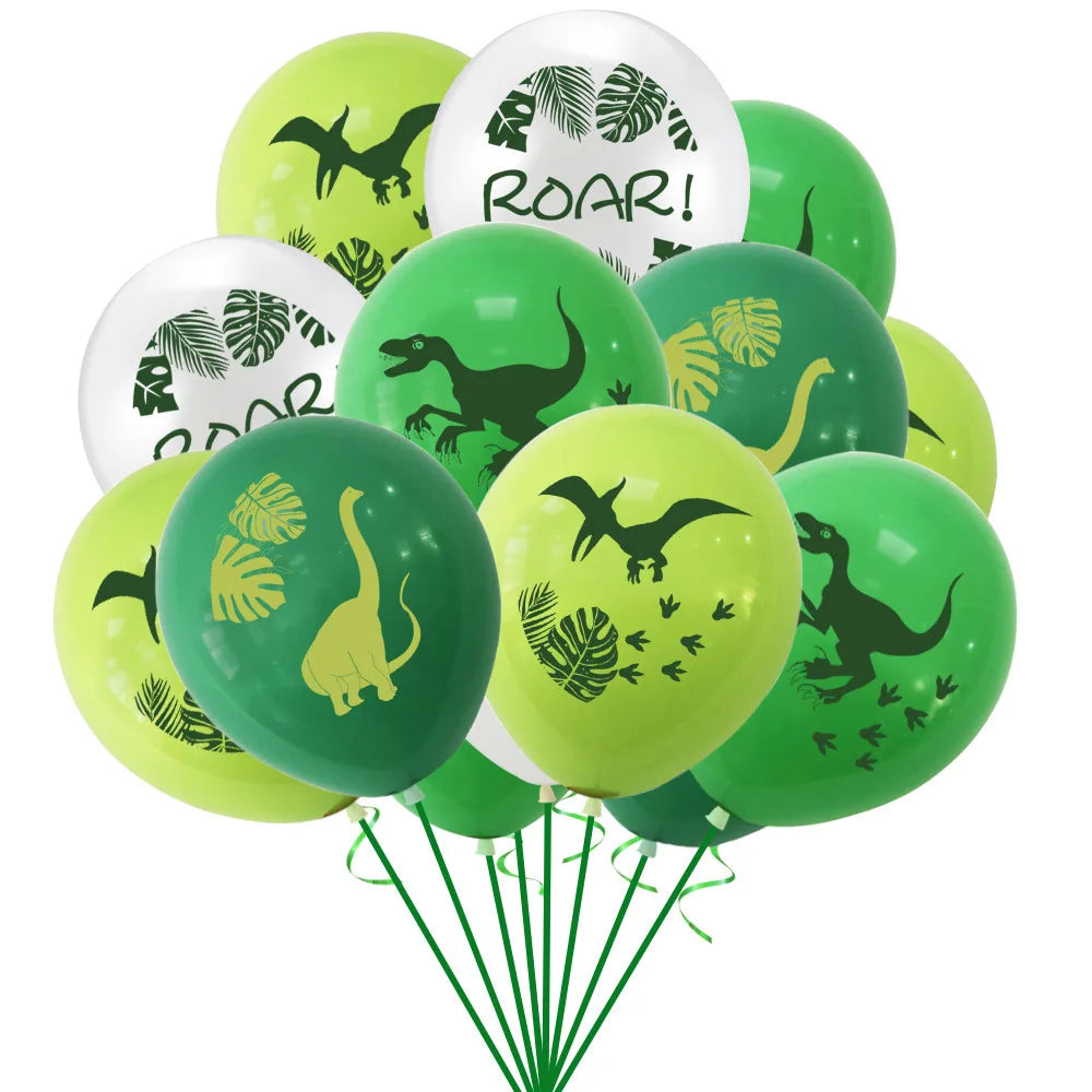 🦕 Jurassic World Dino Party Set 🎈 | Roars, Balloons & T-Rex Table Fun for Kids! 🎂🎉 - ThiGui