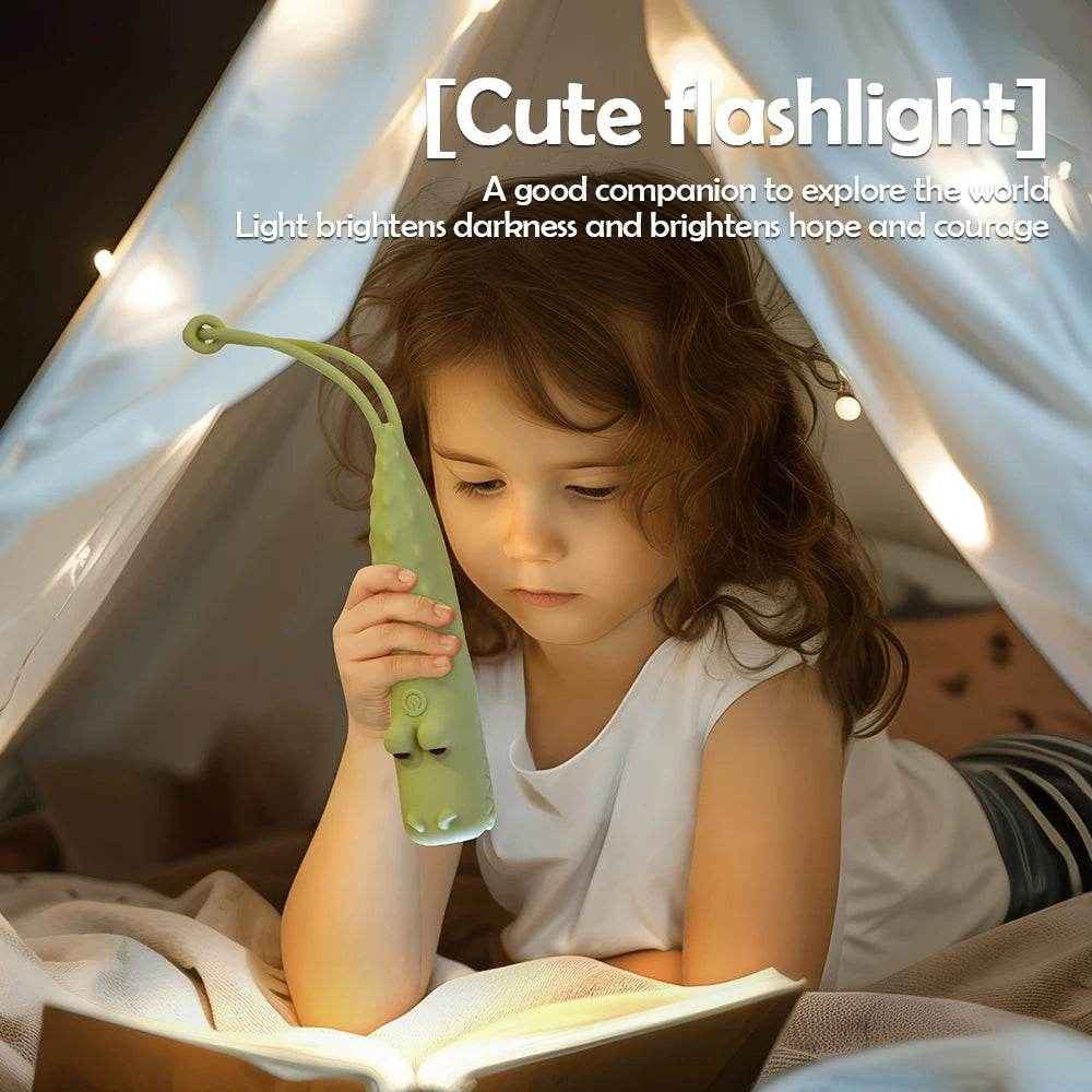 🌟 Sweet Dreams & Soft Glows – Cute Silicone Animal Night Lights for Cosy Kids’ Rooms 🦈🦄🐊 - ThiGui