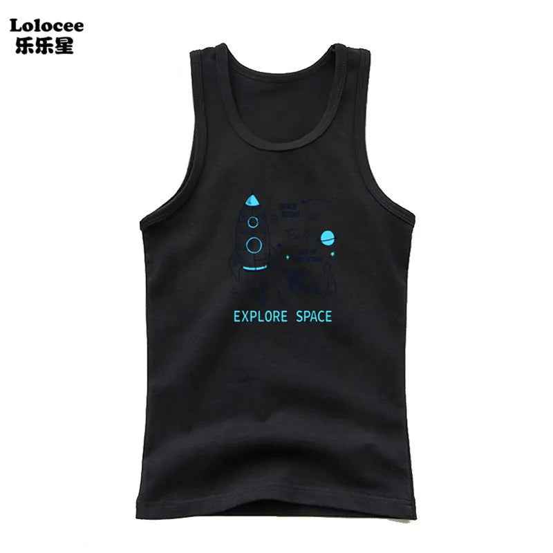 🦈 Cool Shark Power! Boys’ Summer Tank That Roars with Style - ThiGui