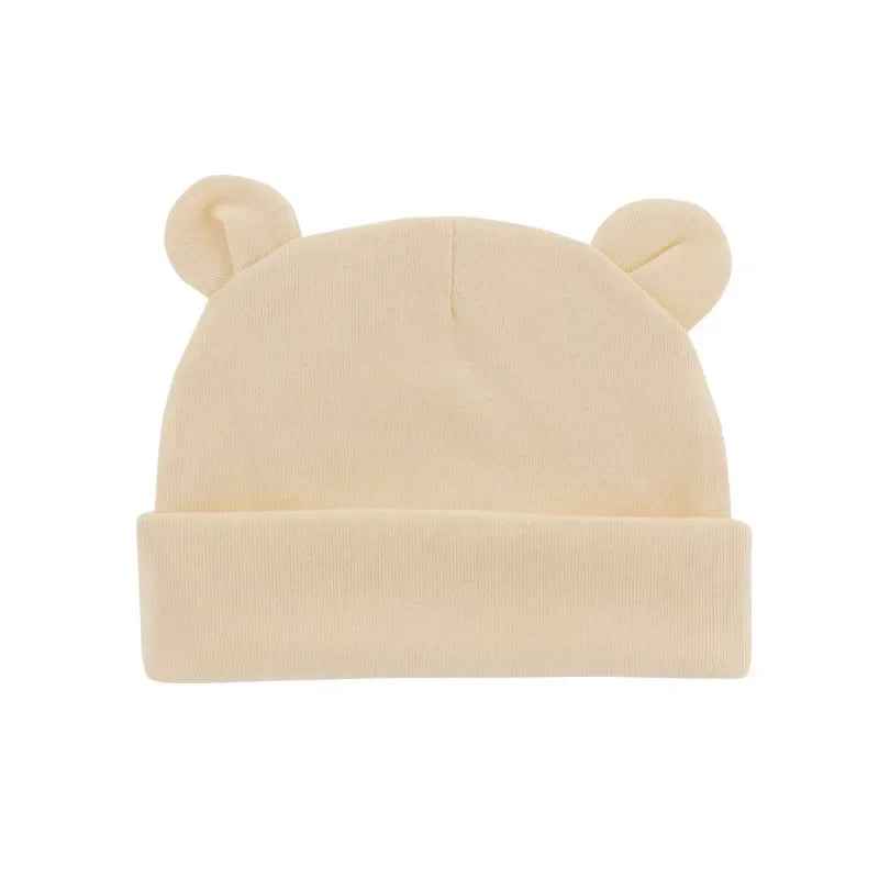 🧸 Soft Baby Cotton Hat with Ears – Cuteness & Warmth in One! ❄️👶 - ThiGui