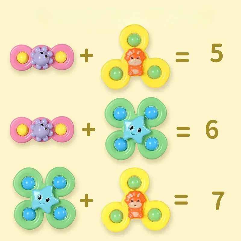 🌀 Spinner Suction Toys – Bath Time, Play Time, Anytime Fun! 🚿👶 - ThiGui