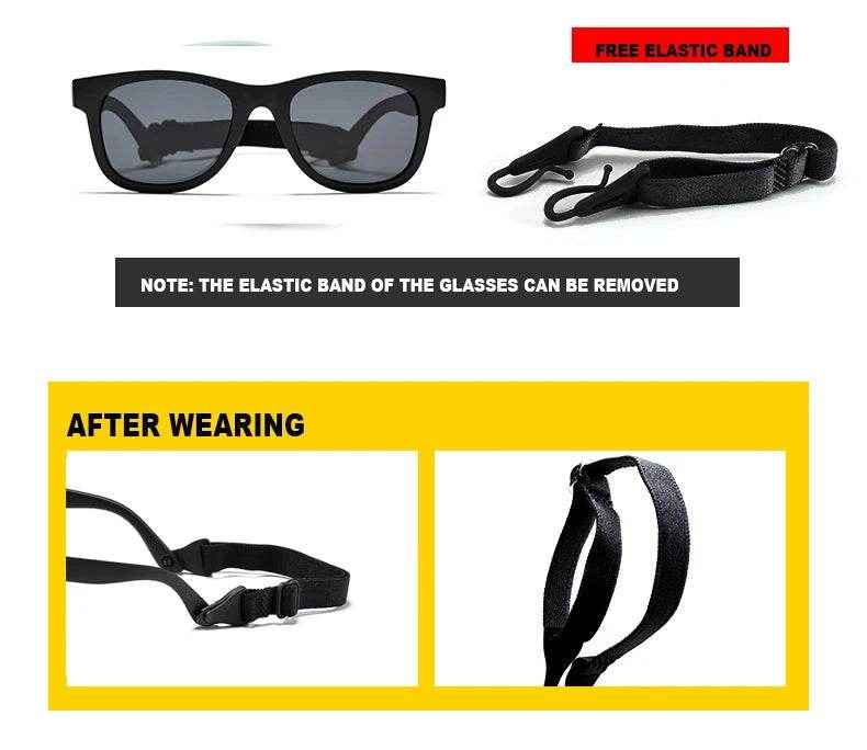 😎Adorable Bendable Polarized Baby Sunglasses – Safe, Stylish, and Super Comfy! - ThiGui