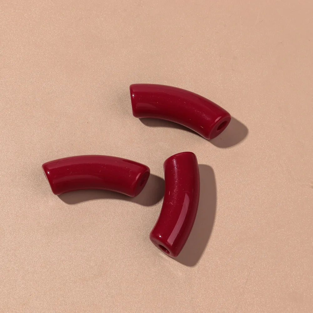 🌈 Lot de 20 Perles Tubes Arc-en-ciel – Idéal pour Créer des Bijoux Colorés et Fun ! 💫🧵 - ThiGui