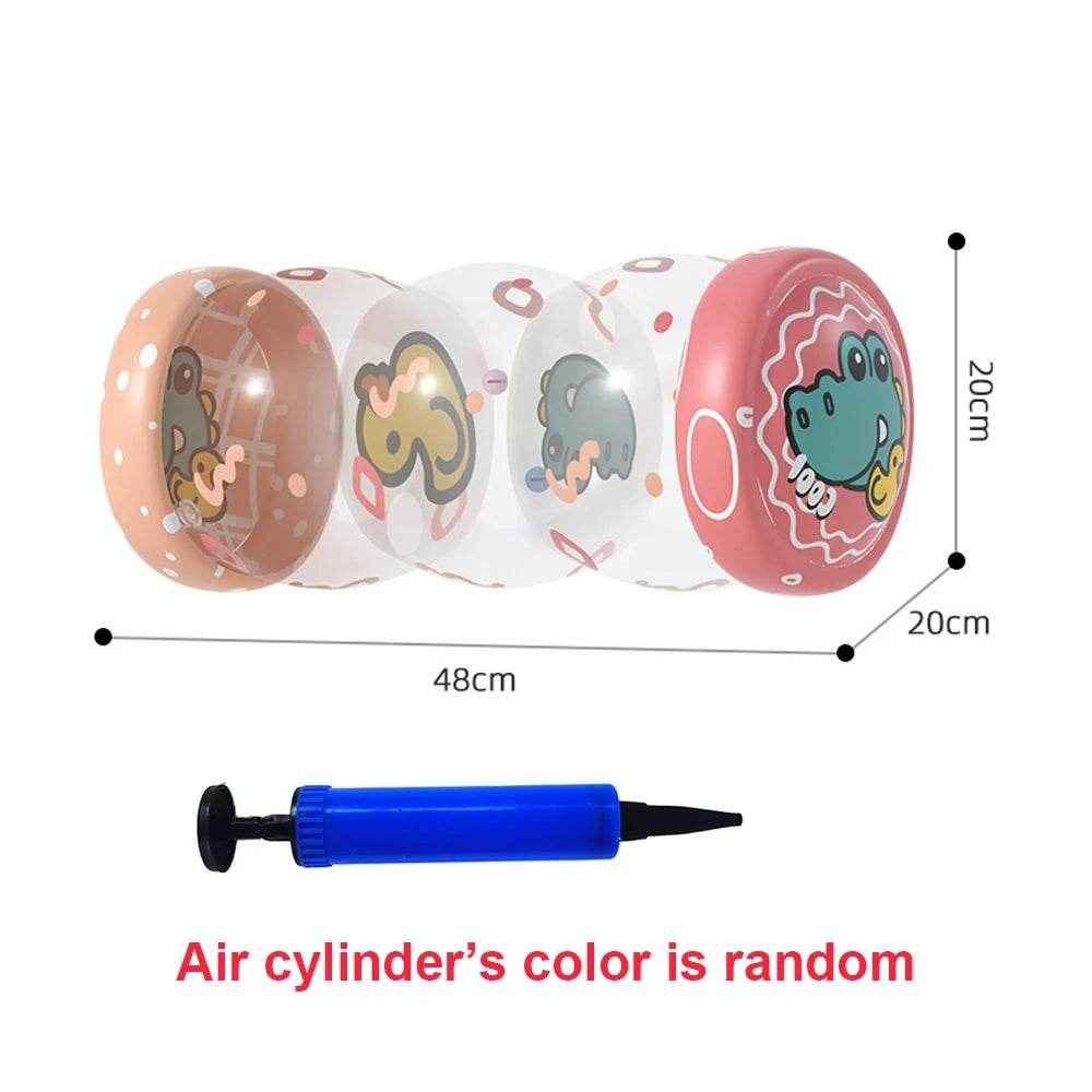 👶Tummy Time Fun – Soft Roller Toy That Gets Baby Moving & Giggling! - ThiGui