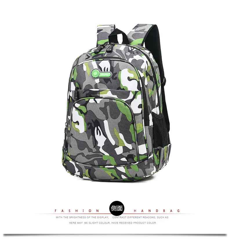 🎒Camouflage Cool! Rugged Backpack for School & Adventure-Loving Boys 🪖 - ThiGui