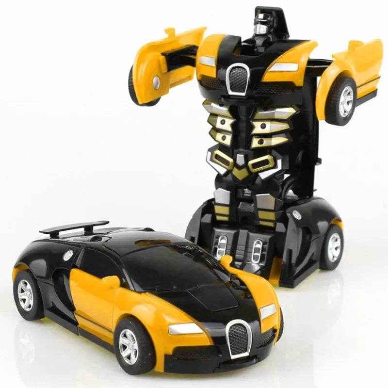 🎁2-in-1 Transforming Car Robot Toy for Boys Who Love Action and Adventure - ThiGui