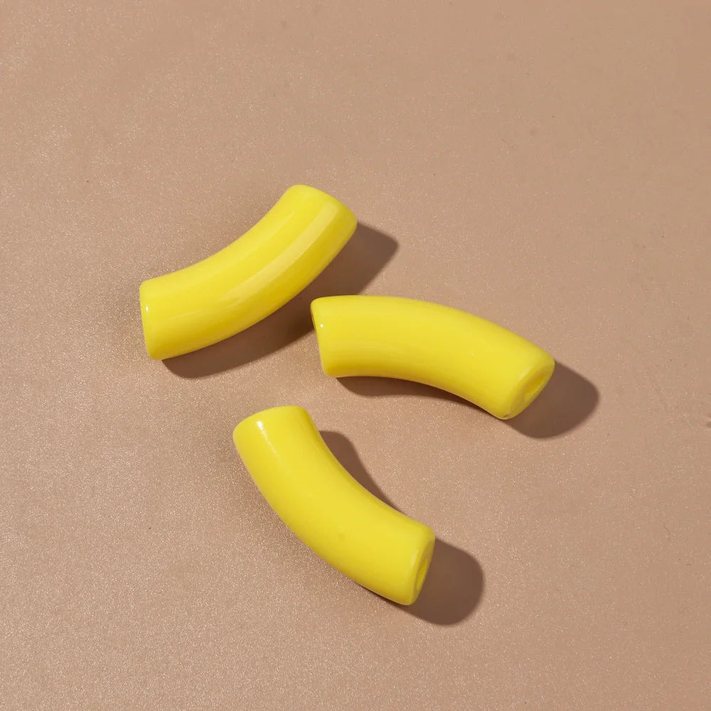 🌈 Lot de 20 Perles Tubes Arc-en-ciel – Idéal pour Créer des Bijoux Colorés et Fun ! 💫🧵 - ThiGui