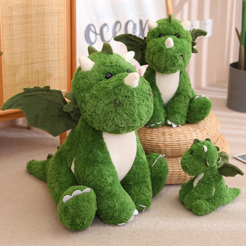 🦕 From Egg to Snuggle – Magical Dinosaur Plush for Roaring Cuddles! 💚🥚 - ThiGui