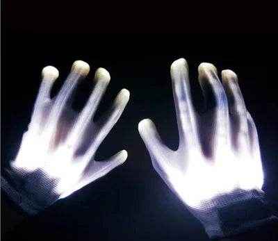 💫Glow Like a Star! Light-Up LED Gloves for Boys' Parties, Costumes, and Crazy Fun - ThiGui