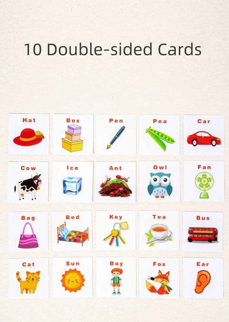 🚗Magnetic Alphabet Maze – A Fun Way to Learn Letters and Park Cars! - ThiGui