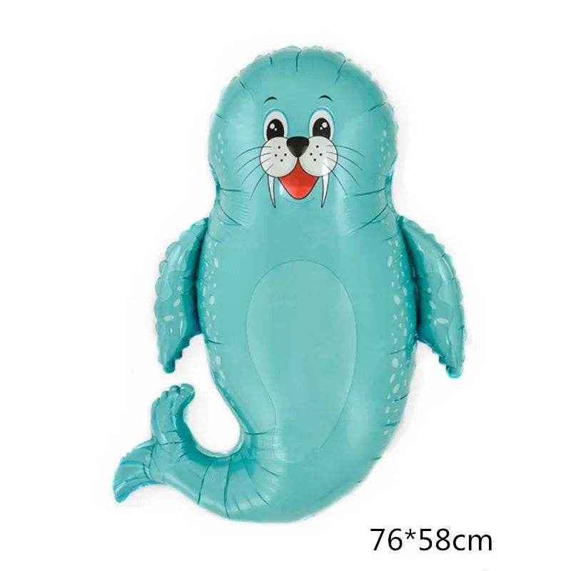 🐳Ocean Party Magic – Adorable Marine Animal Balloons That Make a Splash! - ThiGui