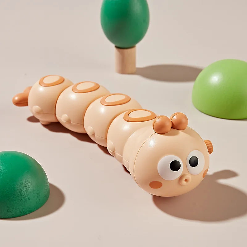 🐛⏰ Wind-Up Wiggly Caterpillar – Educational Fun That Moves! 🌀🐾 - ThiGui