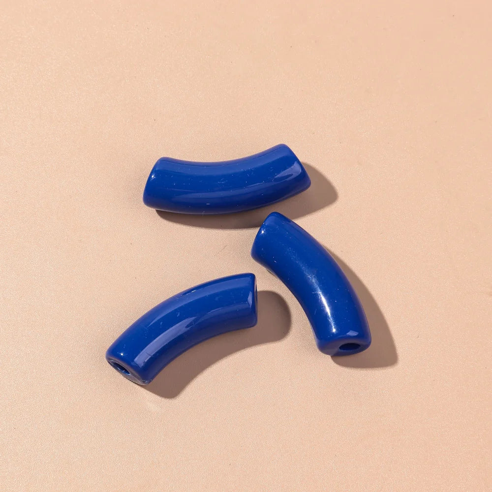 🌈 Lot de 20 Perles Tubes Arc-en-ciel – Idéal pour Créer des Bijoux Colorés et Fun ! 💫🧵 - ThiGui