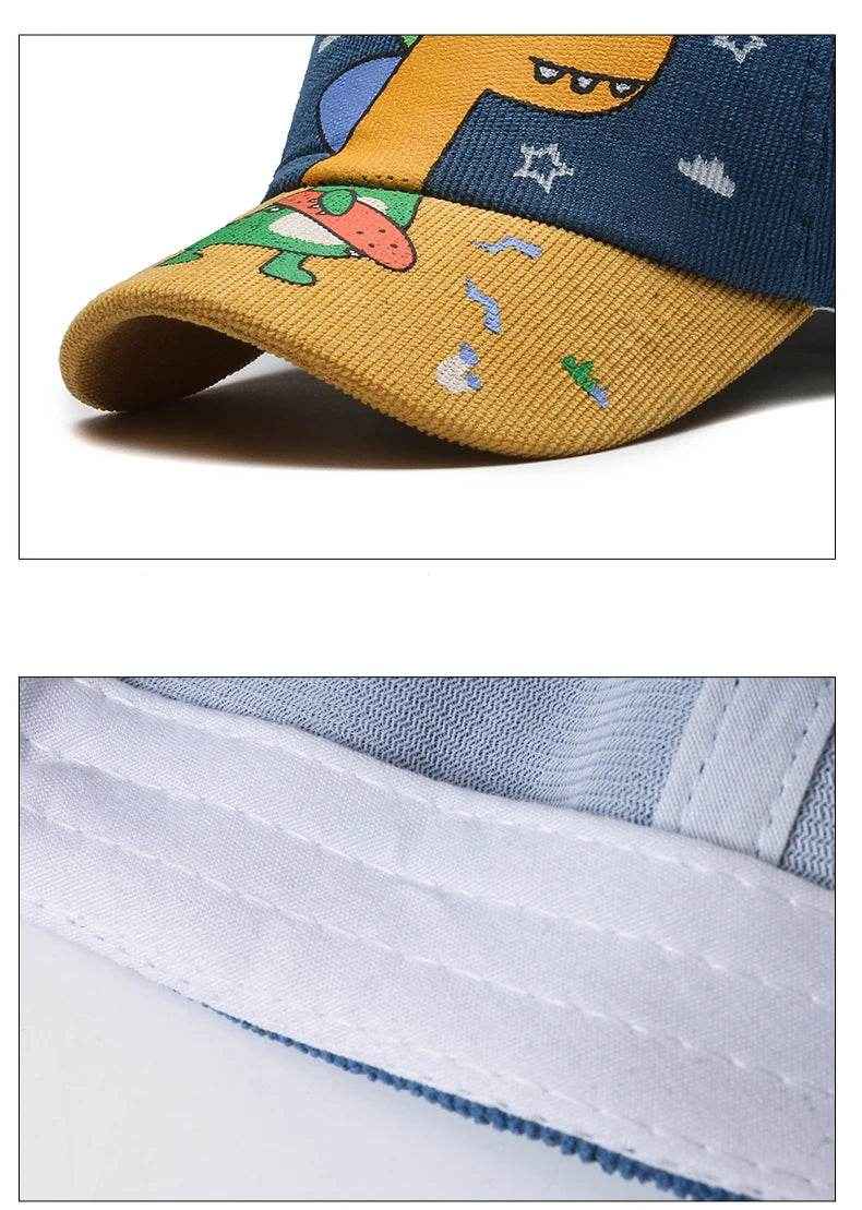 🦖Dino-Mite Adventure Caps – Cool & Comfy Hats for Boys on the Go! - ThiGui