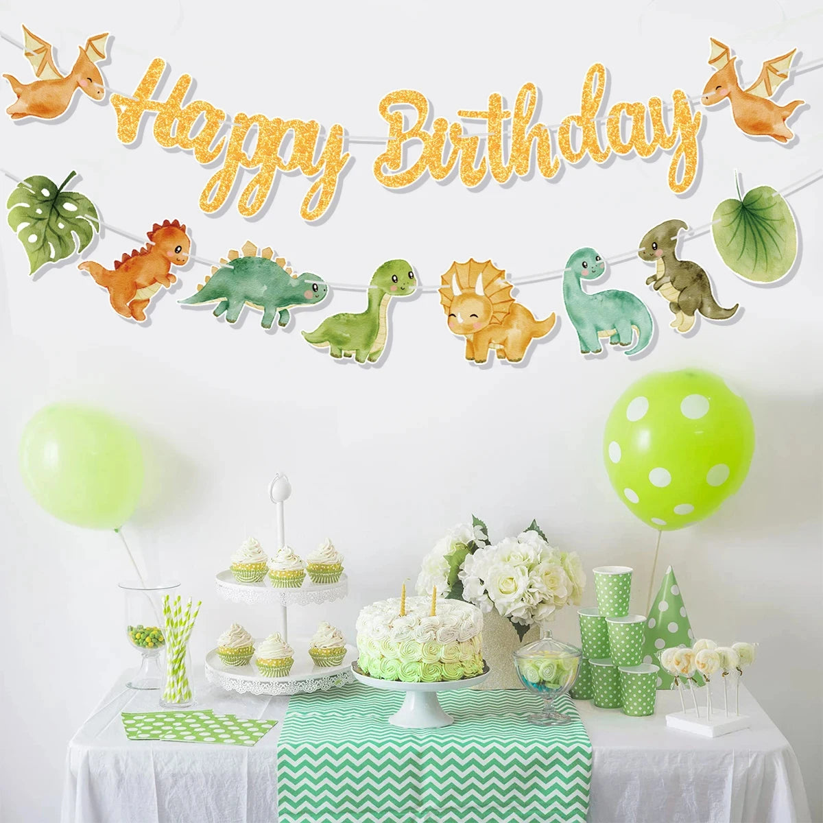 🦖 Roarsome Dino Tableware Set – Make His Birthday Wild & Easy! 🎉🍽️ - ThiGui