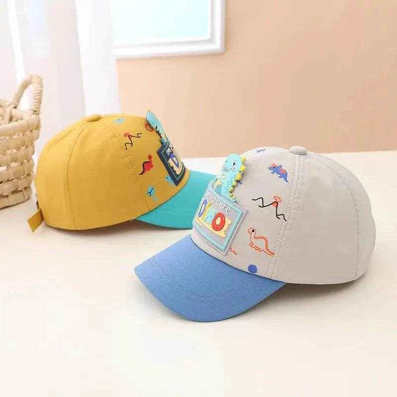 🦖 Dino-Lovers Alert: The Cutest Cartoon Dinosaur Hat for Your Little Explorer! - ThiGui