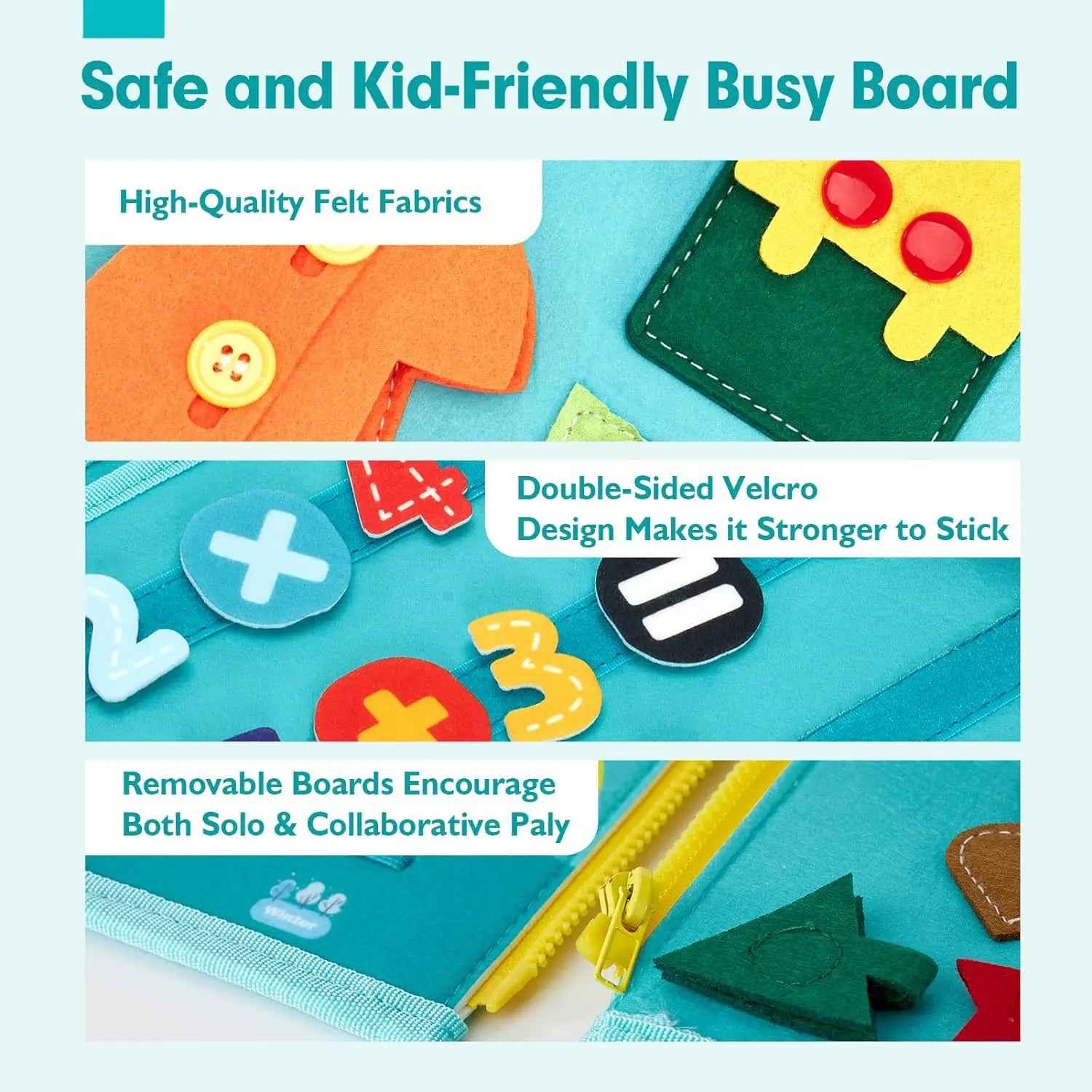 🧠 Play with Purpose – Montessori Busy Book for Little Hands & Big Imaginations ✂️🔒 - ThiGui