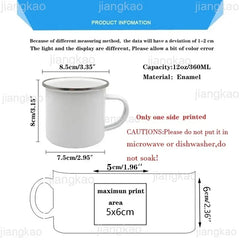 🍎 Super Teacher Enamel Mug – The Perfect Thank You Gift for a Lovely Mistress! 💐 - ThiGui