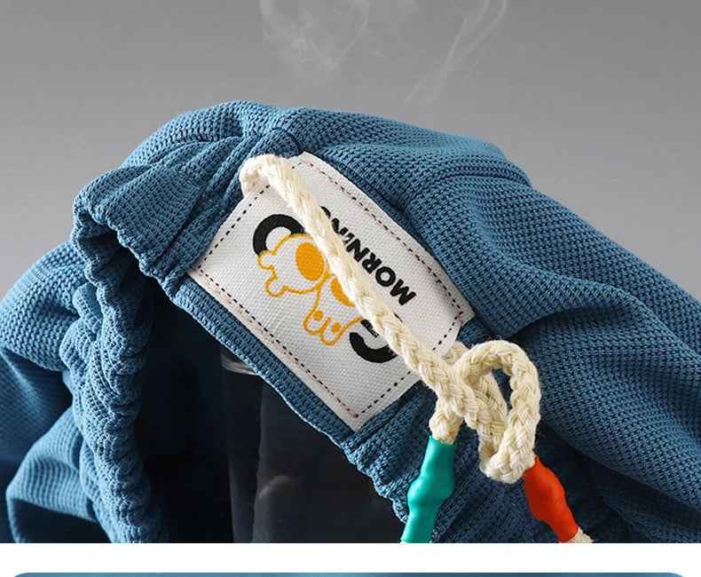 🩳Bright & Breezy Boys’ Beach Shorts – Candy Colours, Elastic Waist & All-Day Summer Comfort - ThiGui