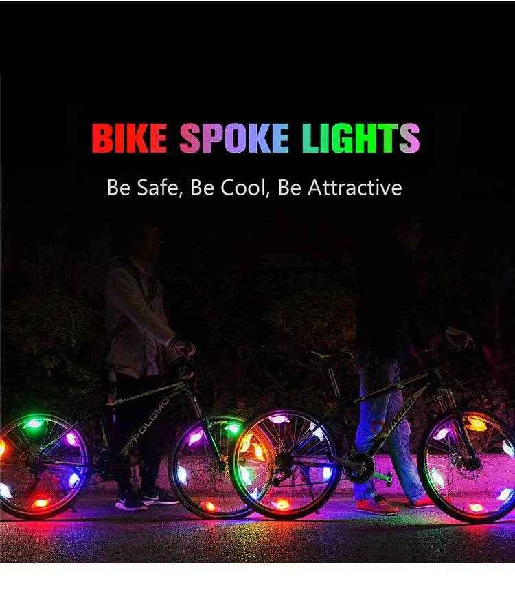 🚴Light Up the Ride! The Colorful LED Bike Spoke Lights That Make Every Cycle Magical - ThiGui