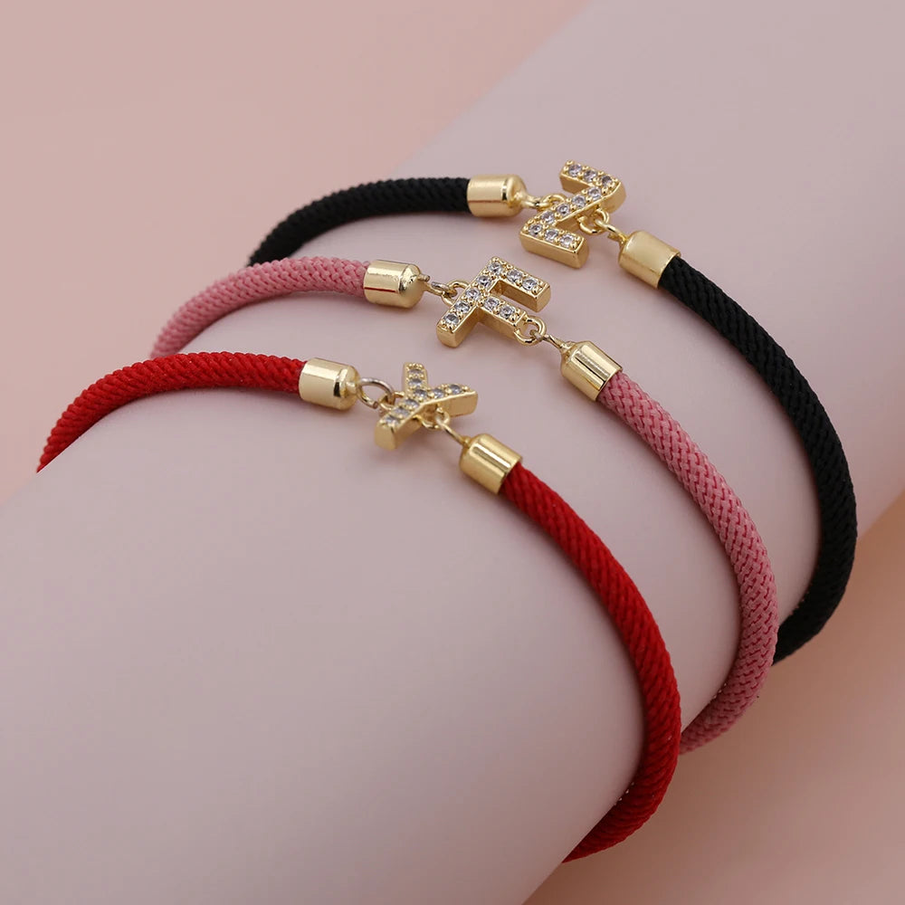 🧵 Initial Bracelet with Heart – A Simple & Stylish Merci for Maîtresse & School Stars! ✨ - ThiGui