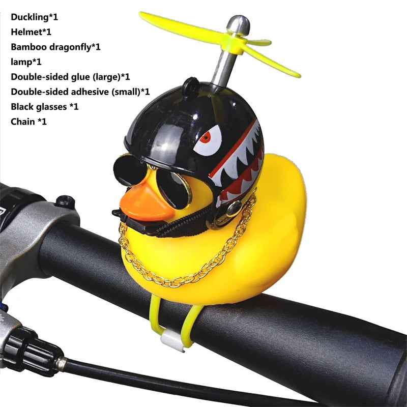 🚴Quack & Glow! The Little Yellow Duck That Lights Up Every Ride - ThiGui