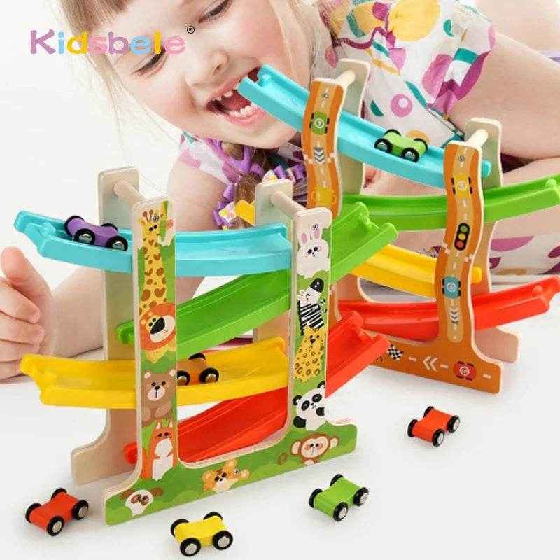 🚗Watch ’Em Zoom! The Wooden Ramp Racer That Keeps Boys Glued for Hours - ThiGui
