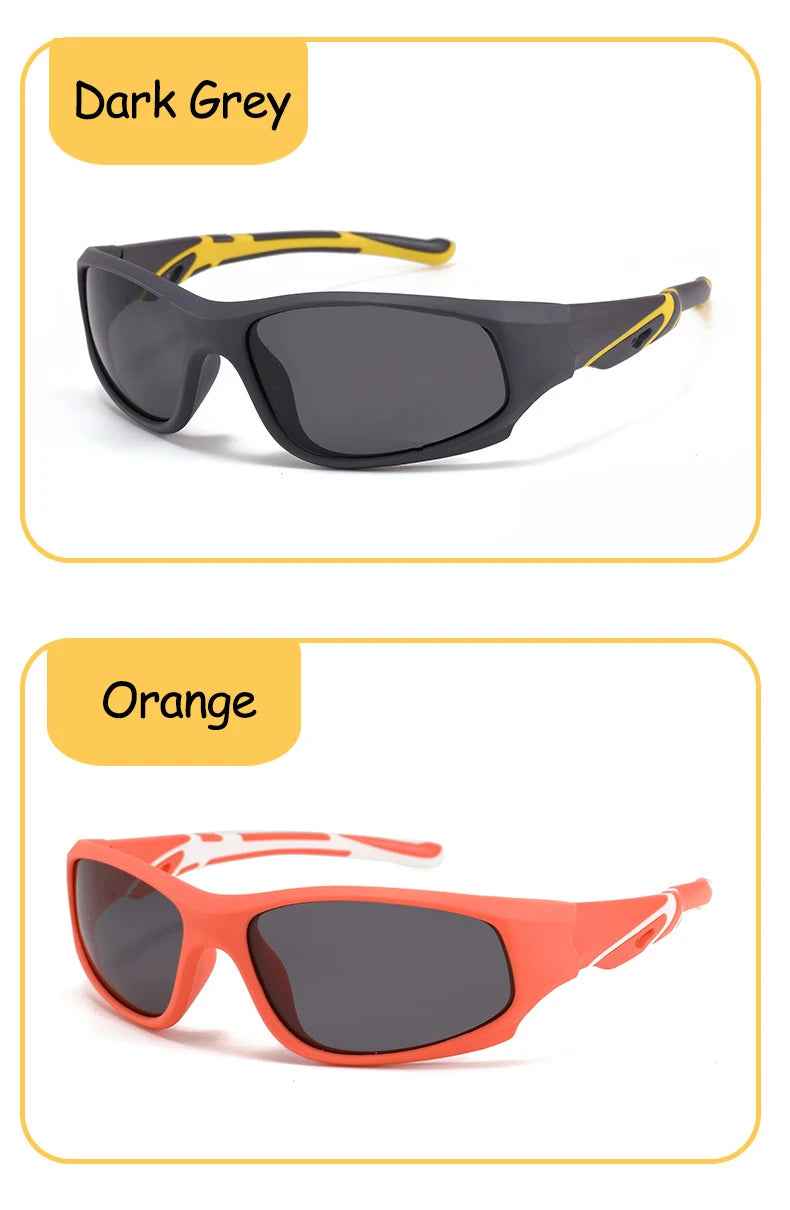 🕶️ Fun & Comfy Kids' Polarized Sunglasses – Perfect for Little Adventurers! 🕶️ - ThiGui