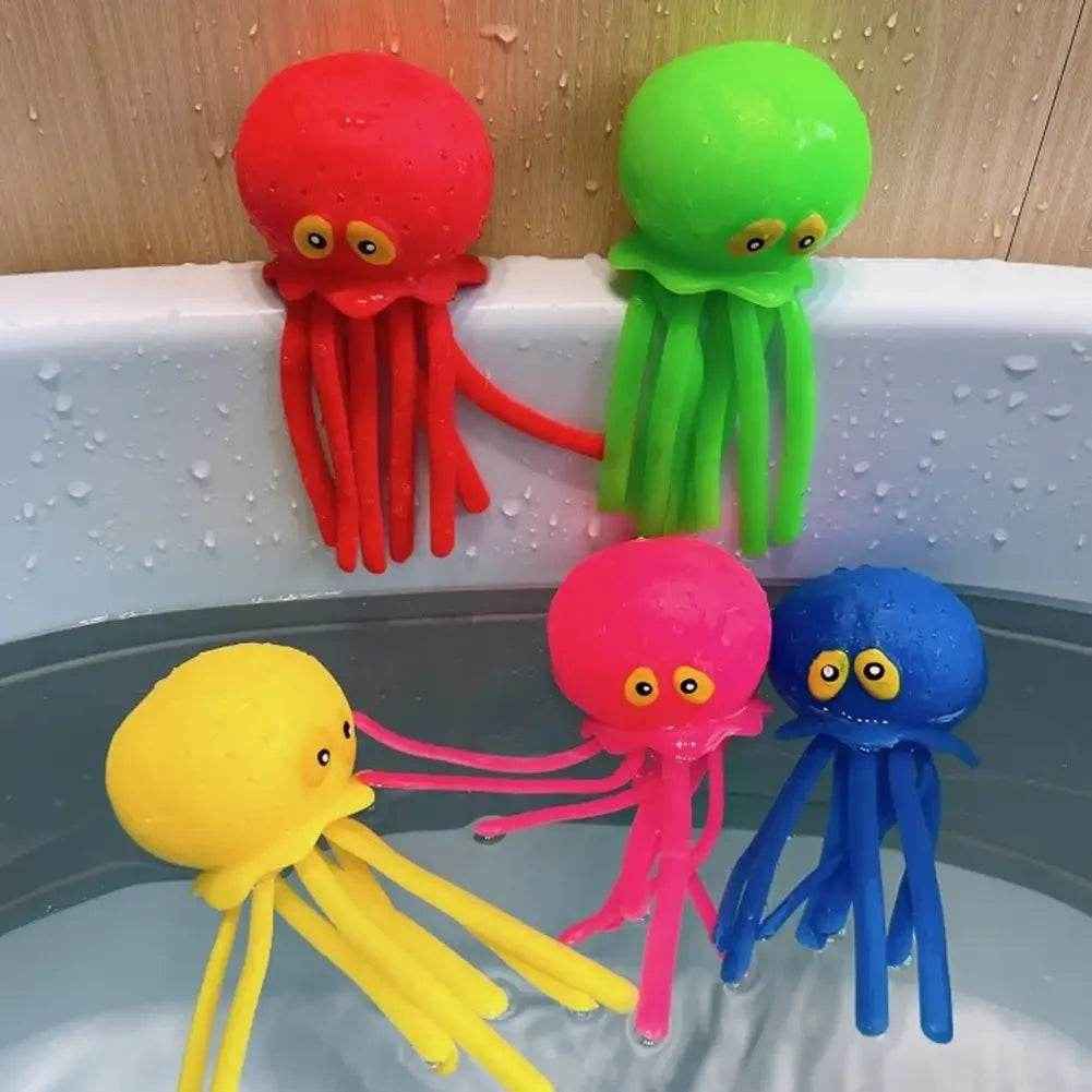 🐳Squishy Octopus Bath Toy for Boys That Soaks Up Water and Spreads Smiles - ThiGui