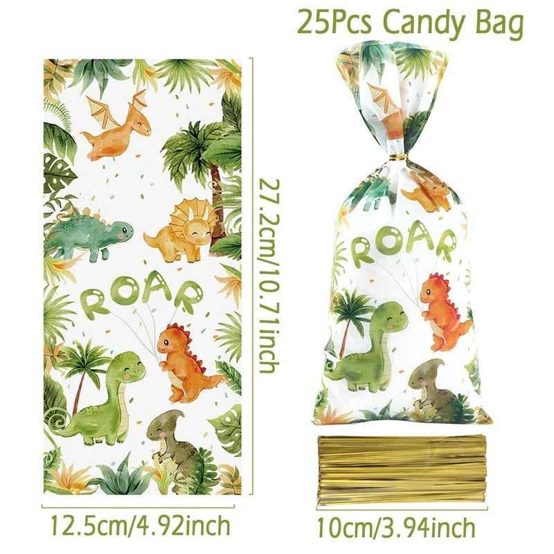 🦖 Roarsome Dino Tableware Set – Make His Birthday Wild & Easy! 🎉🍽️ - ThiGui