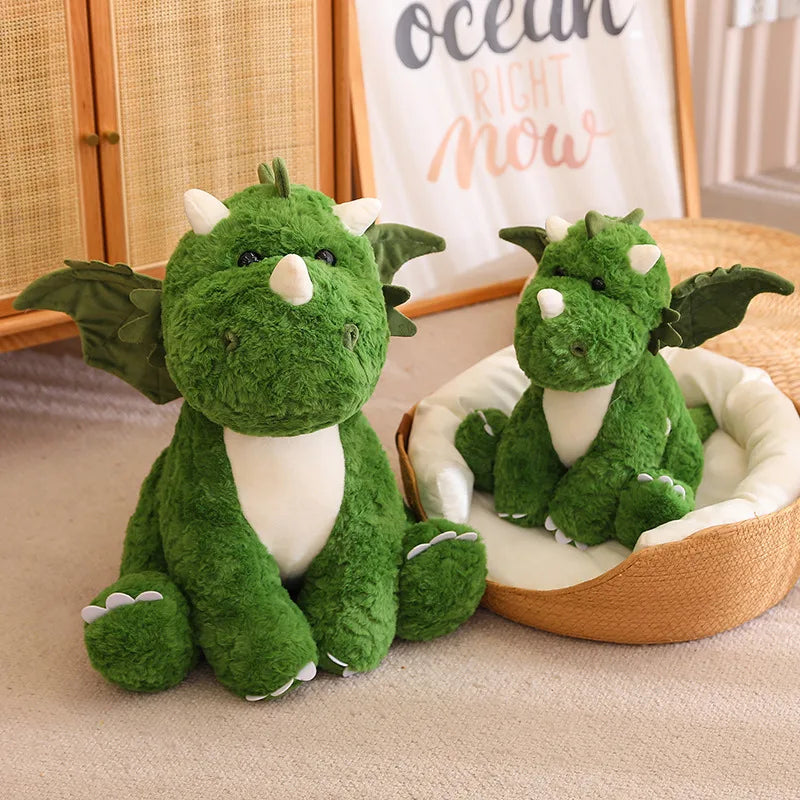 🦕 From Egg to Snuggle – Magical Dinosaur Plush for Roaring Cuddles! 💚🥚 - ThiGui