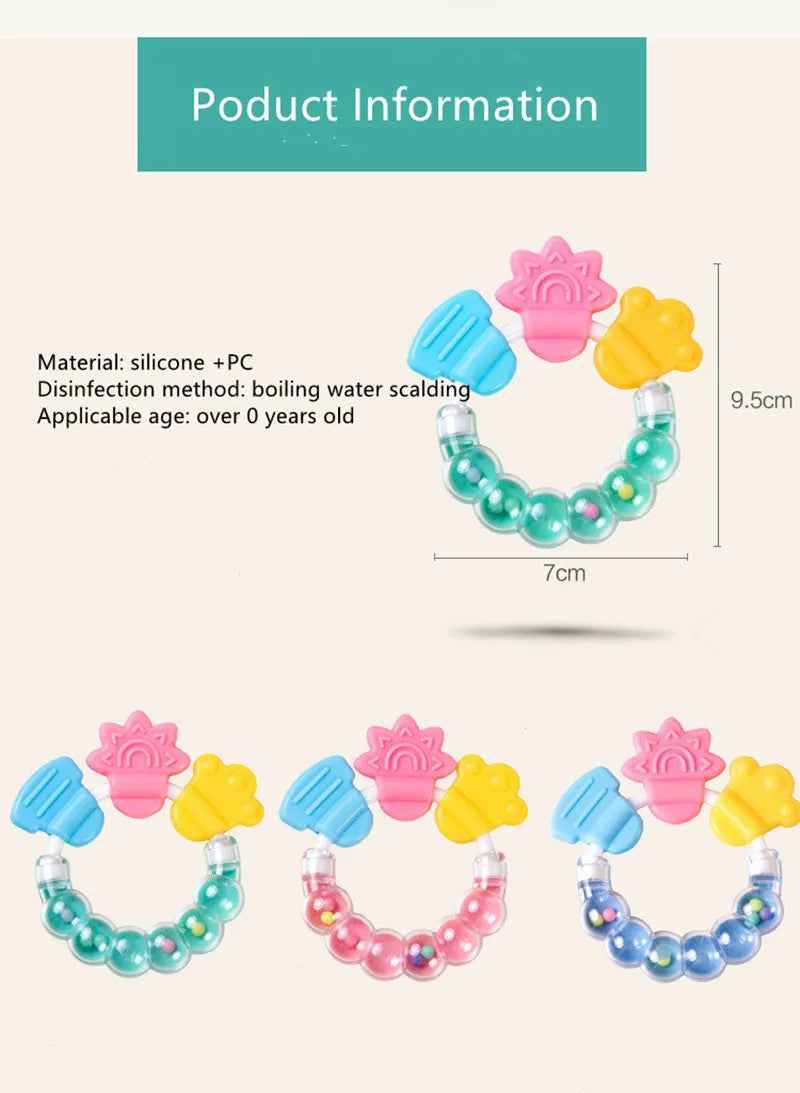 👶 Baby’s First Sensory Rattle – A Tiny Toy with Big Benefits! 🎈🐘 - ThiGui