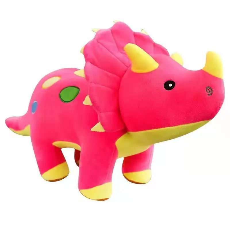 🦕 40cm Dino Buddies – Soft Triceratops & Stegosaurus Plush Pals! 💚🦴 - ThiGui