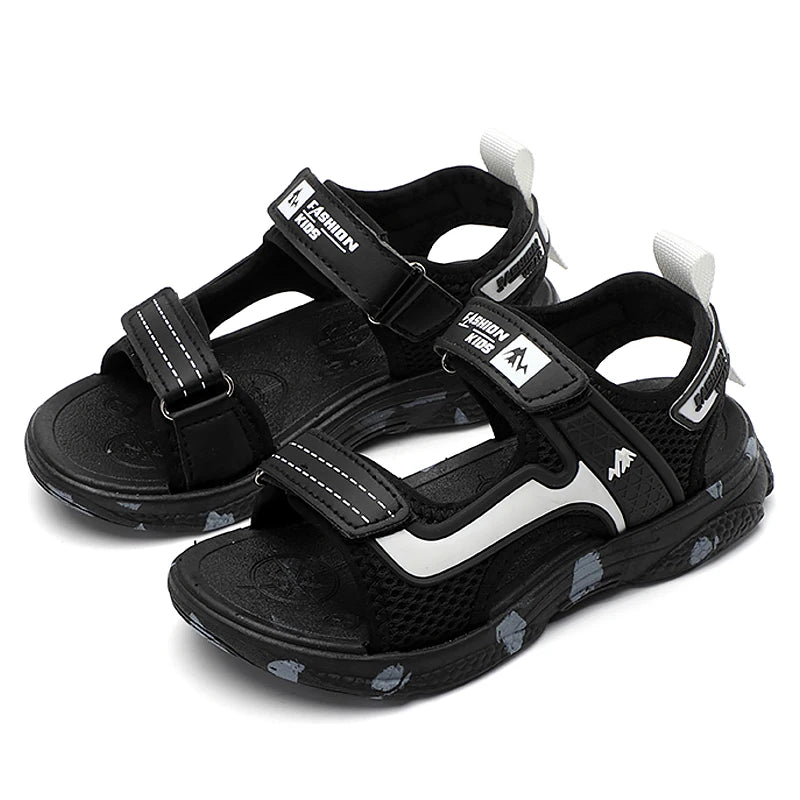 🏖️ Adventure-Ready! Camouflage Summer Sandals for Active Boys 👣💥 - ThiGui