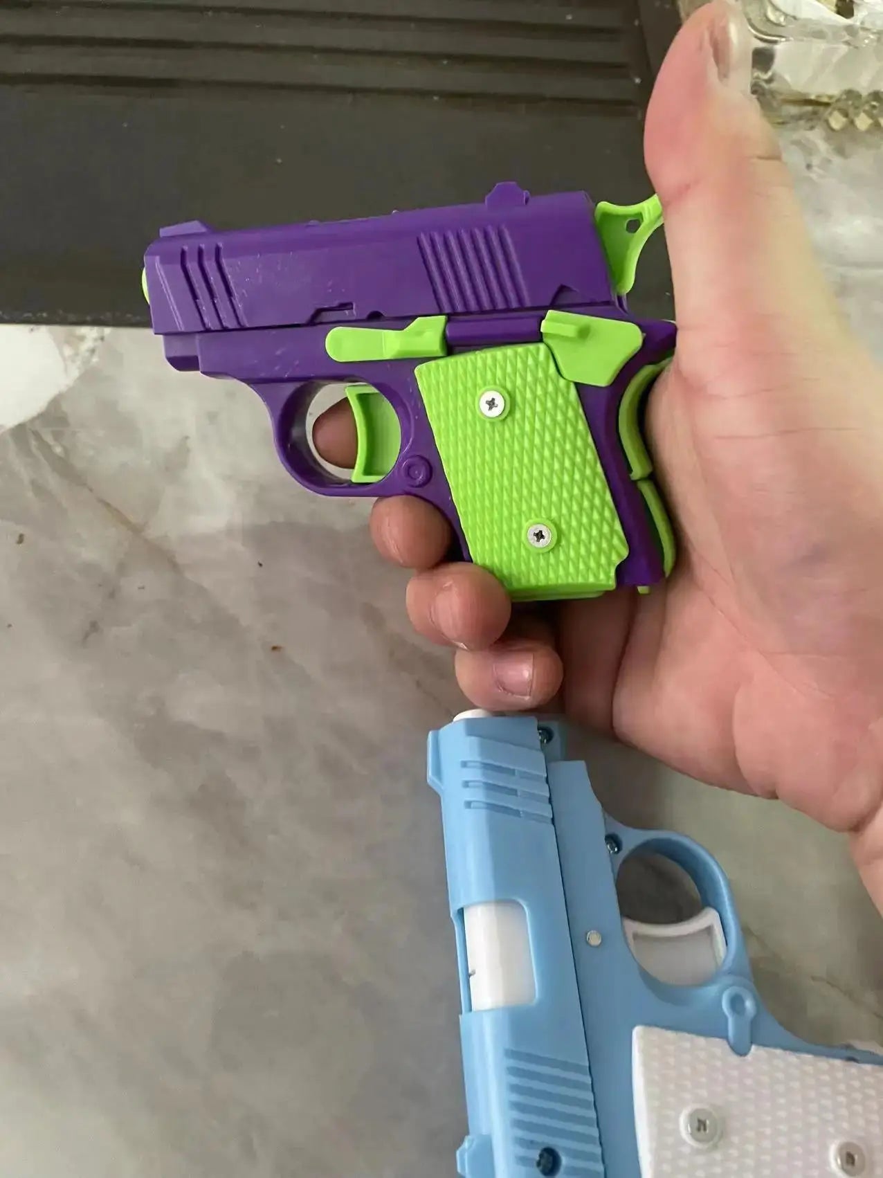 🔫 Mini Action, Big Smiles – 3D Rubber Band Launcher for Boys! 🎯 - ThiGui