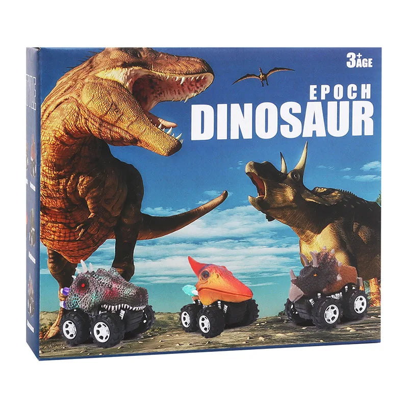 🦖🚗 Dino Pull-Back Cars – Mini Monster Trucks for Jurassic-Style Fun! 🎉💨v - ThiGui