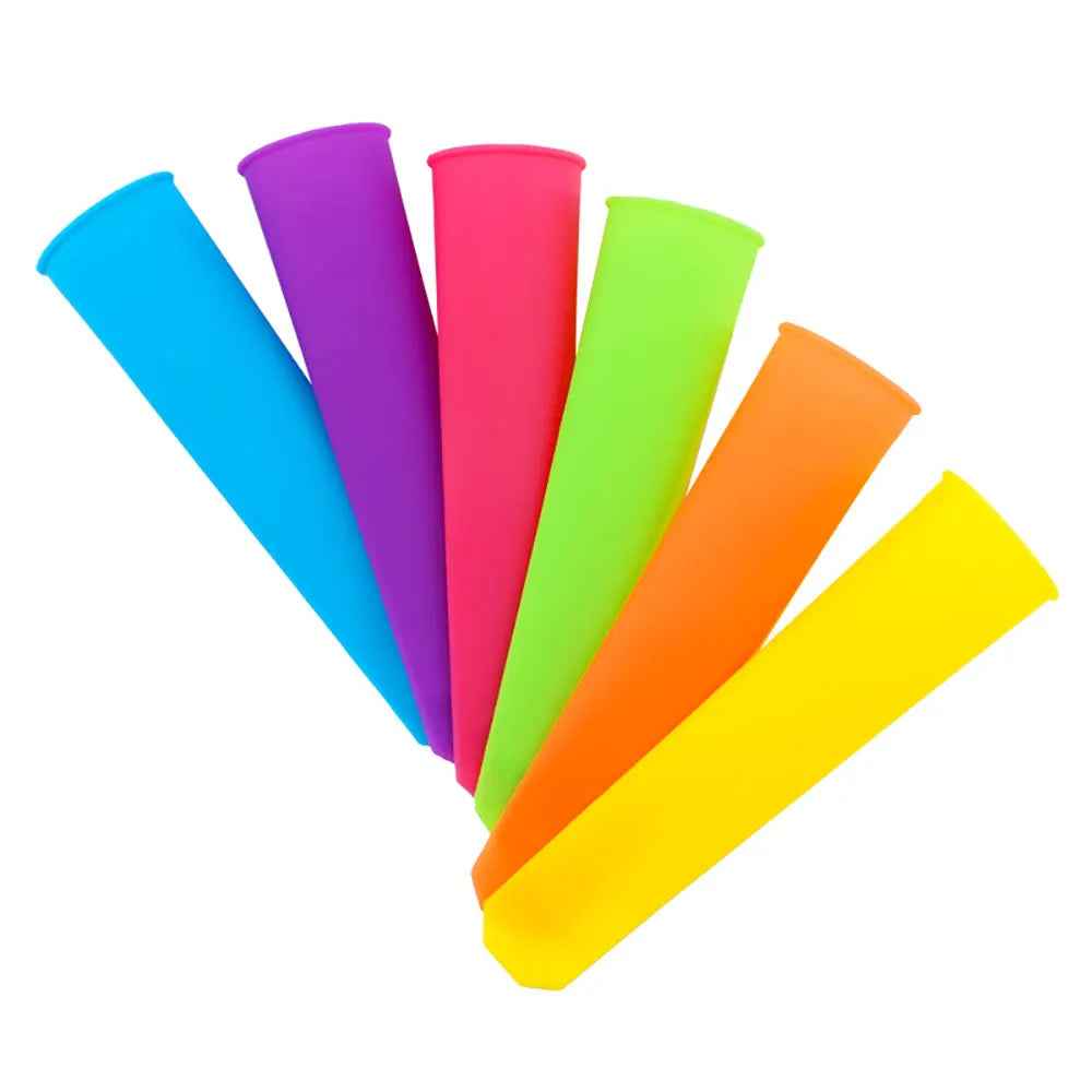 🍦Fun & Easy Summer Treats: Reusable Silicone Popsicle Molds for Kids - ThiGui
