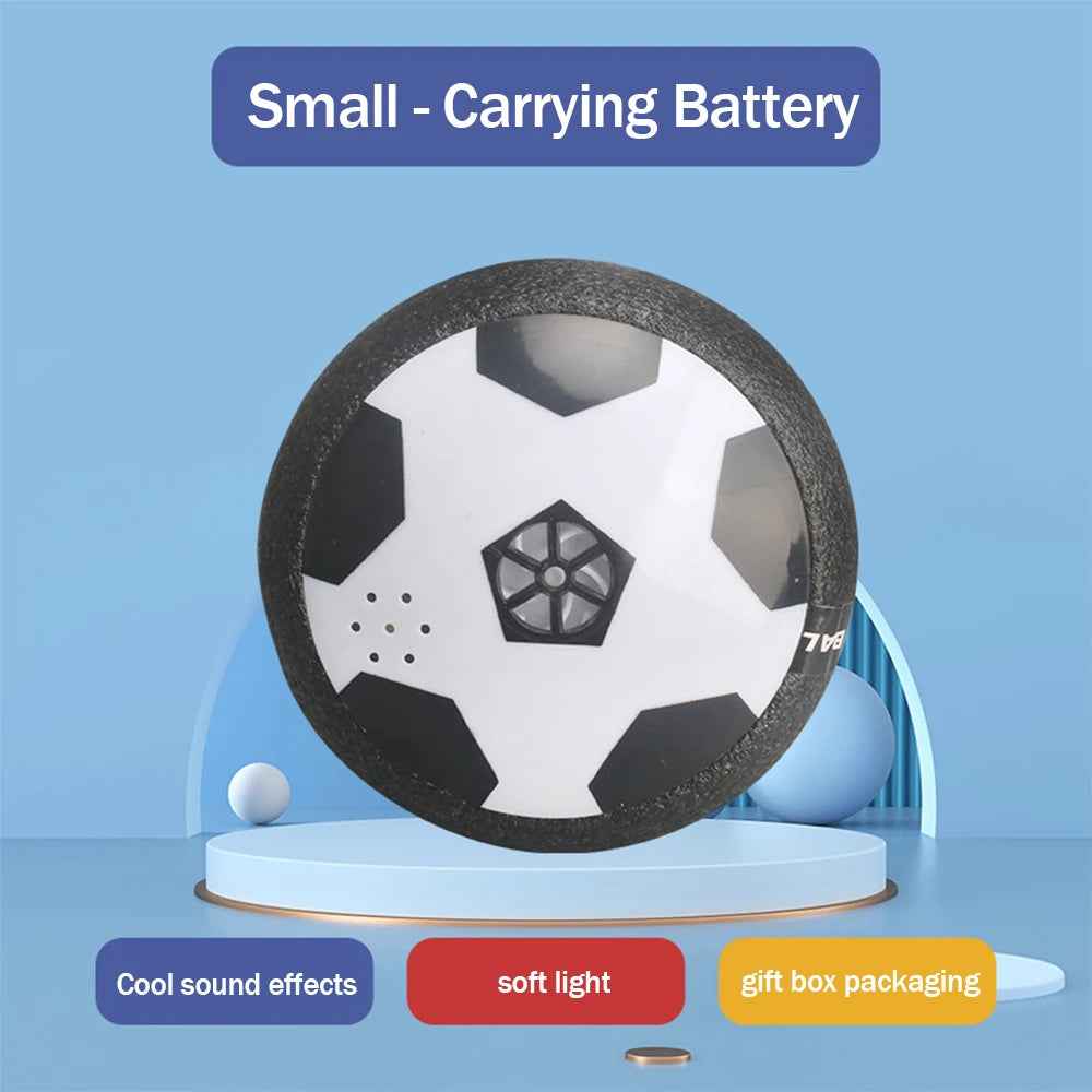 ⚽Indoor Hover Soccer Ball for Boys with Lights and Air Cushion for Active Play Anywhere - ThiGui