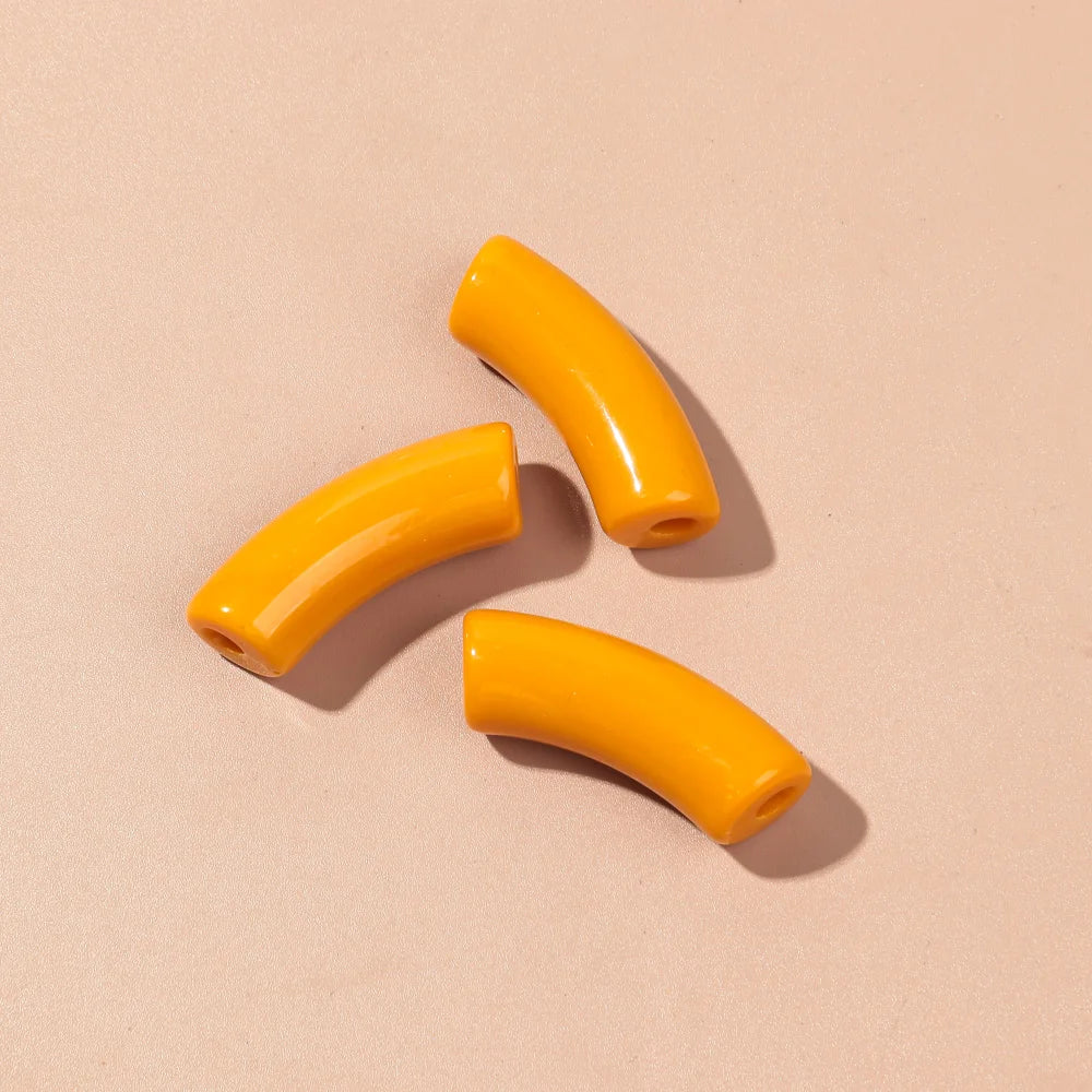 🌈 Lot de 20 Perles Tubes Arc-en-ciel – Idéal pour Créer des Bijoux Colorés et Fun ! 💫🧵 - ThiGui