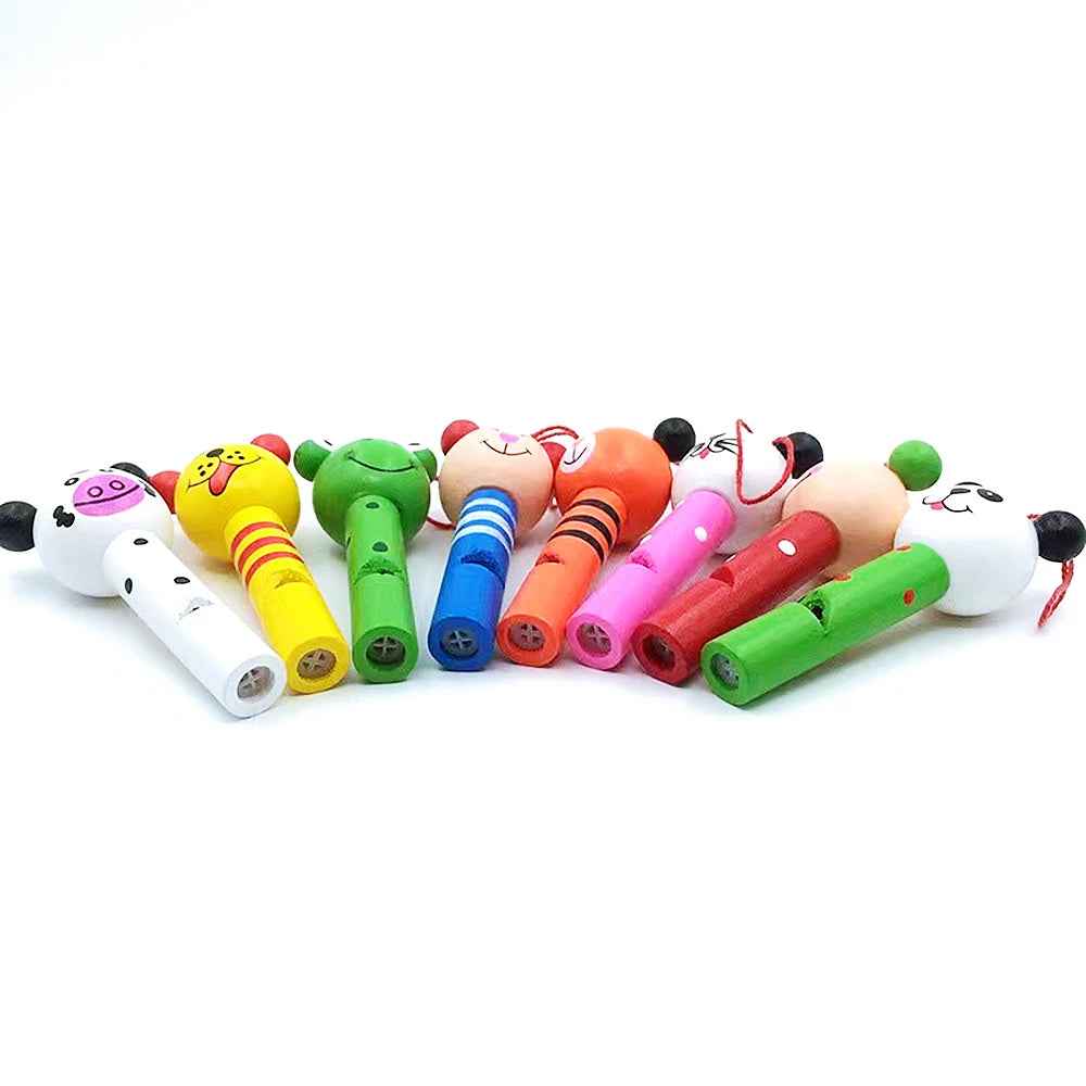 🎈Whistle While You Play! 30 Cute Wooden Animal Whistles for Non-Stop Party Fun - ThiGui