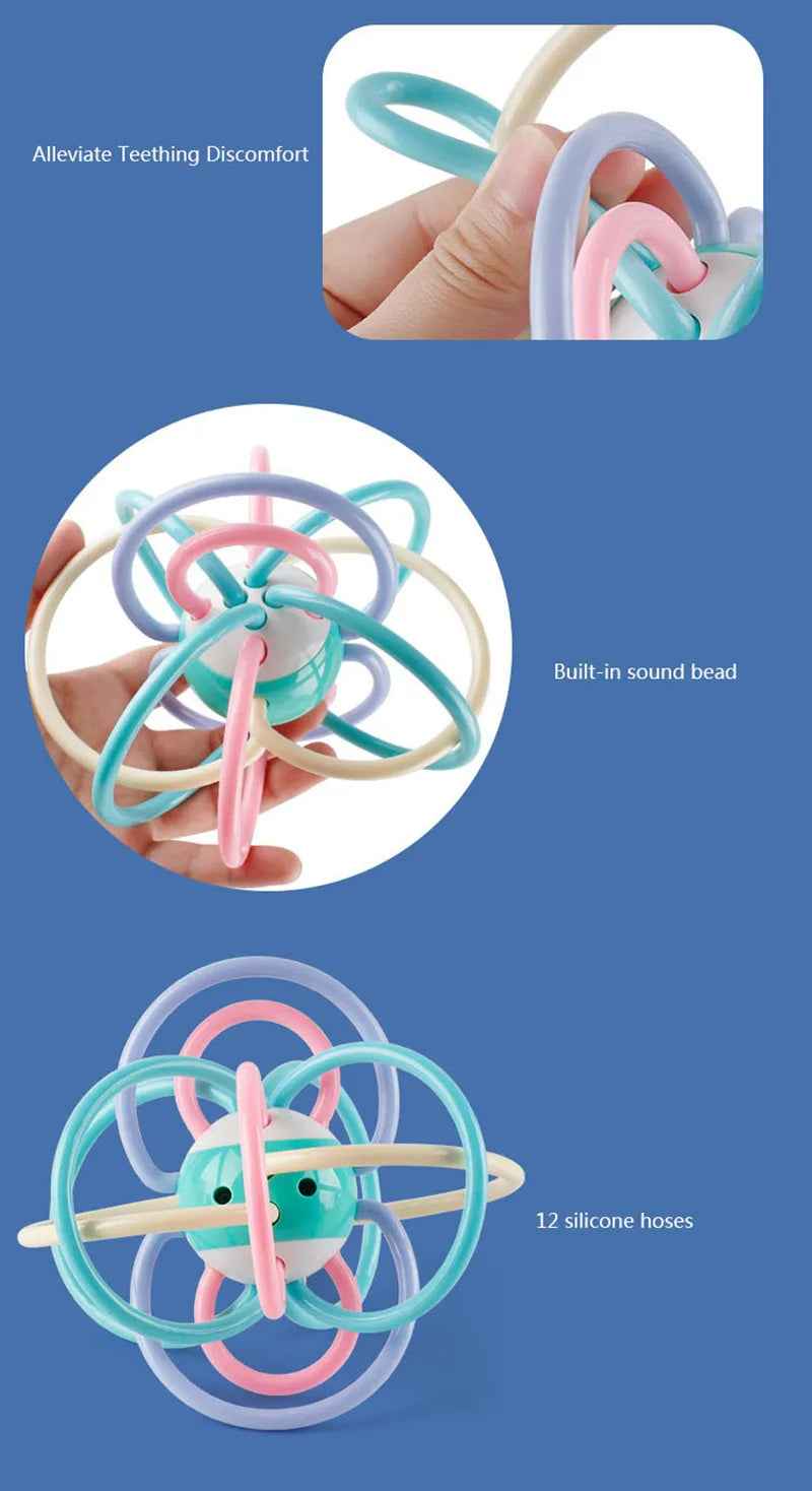 👶 Baby’s First Sensory Rattle – A Tiny Toy with Big Benefits! 🎈🐘 - ThiGui