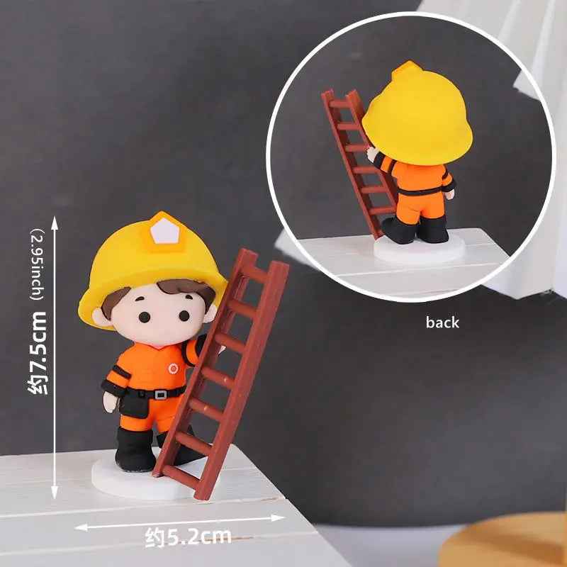 🎈Sound the Alarm – Firefighter Cake Toppers to Spark Birthday Fun! - ThiGui