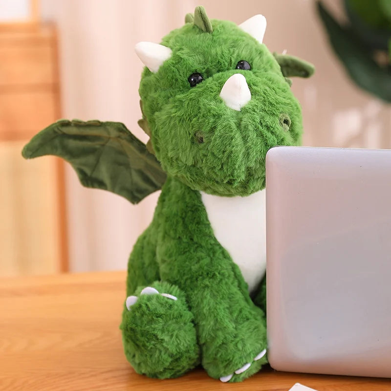 🦕 From Egg to Snuggle – Magical Dinosaur Plush for Roaring Cuddles! 💚🥚 - ThiGui