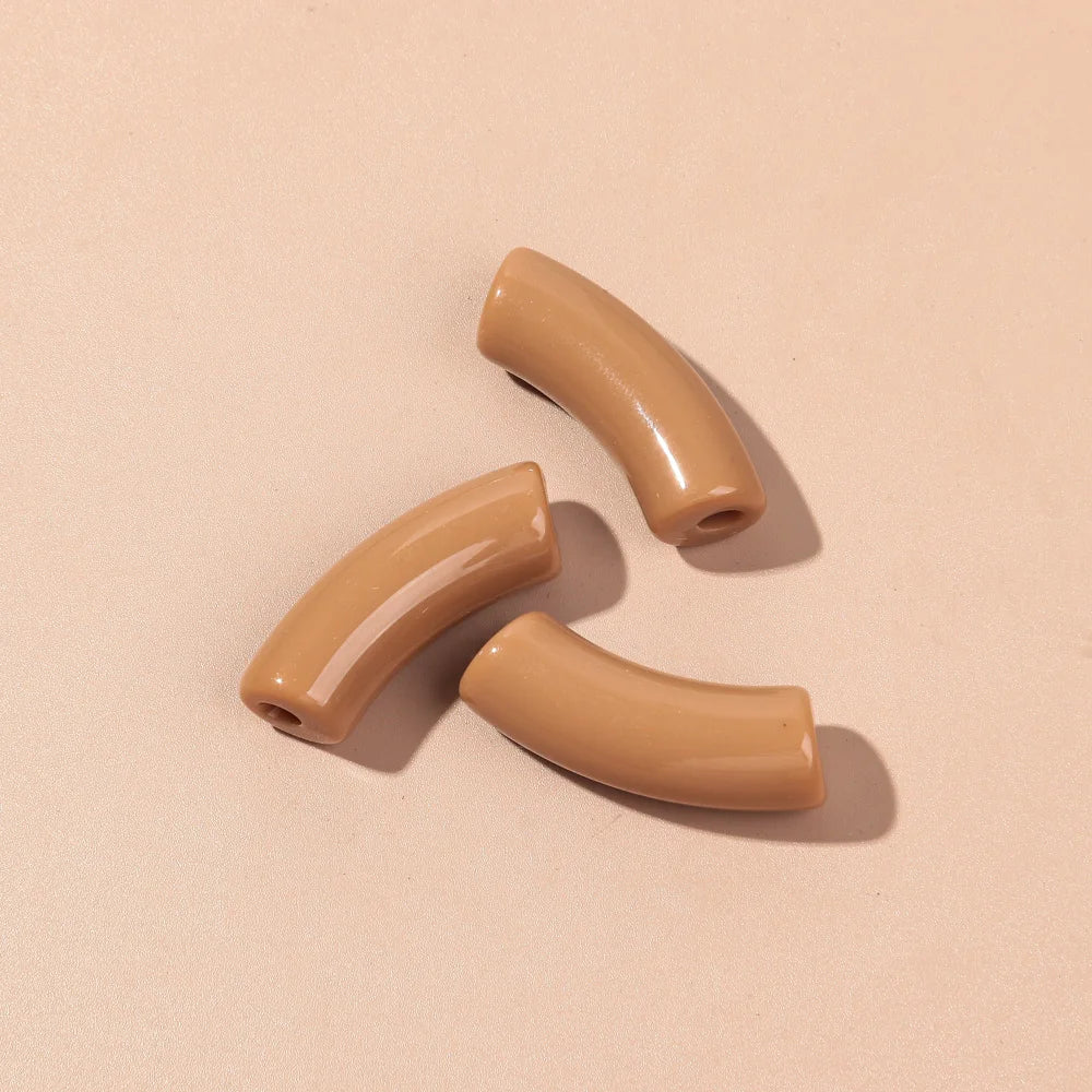 🌈 Lot de 20 Perles Tubes Arc-en-ciel – Idéal pour Créer des Bijoux Colorés et Fun ! 💫🧵 - ThiGui