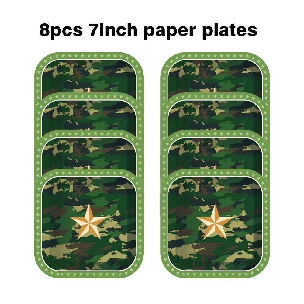 🪖Mission: Birthday! Army-Themed Party Set for Your Little Commander-in-Chief - ThiGui