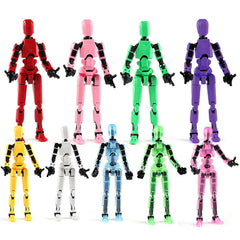 🦸‍♂️ Light-Up Titan Warriors! T13 Action Figures 🔦 | Pose, Play & Battle with Glowing Heroes - ThiGui