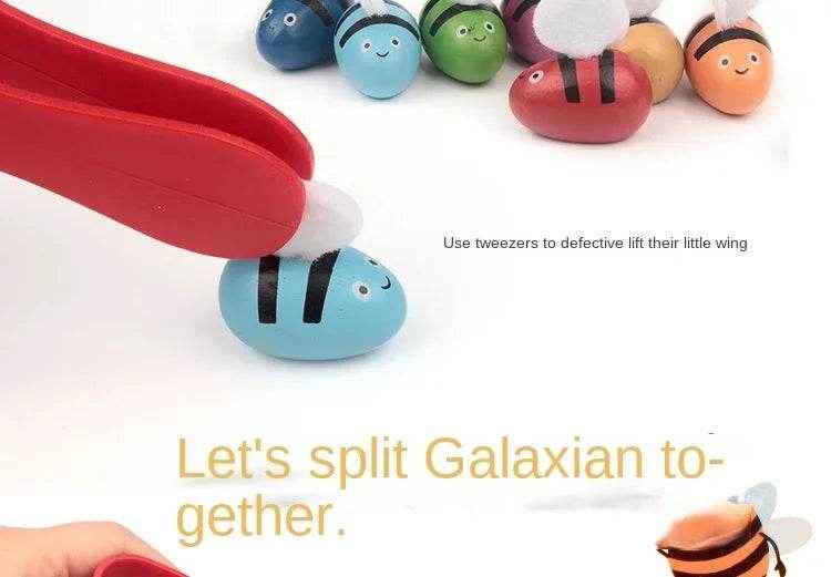 🌳Busy Bees Color Matching Game – Montessori Wooden Fun for Clever Little Hands - ThiGui